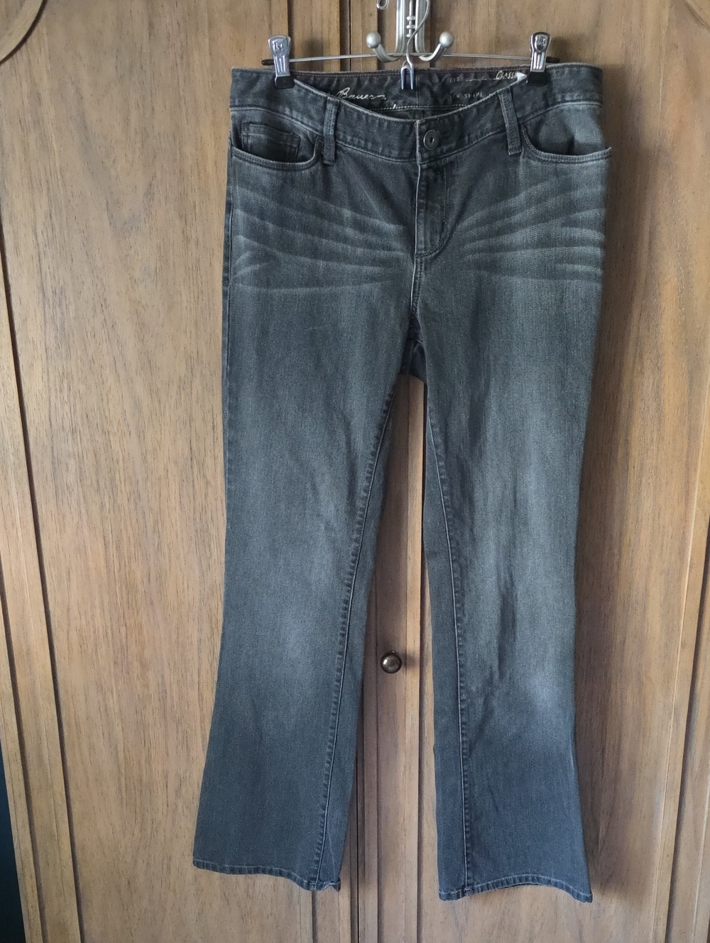 Eddie Bauer Classic Fit Jeans, Size 10 Grey